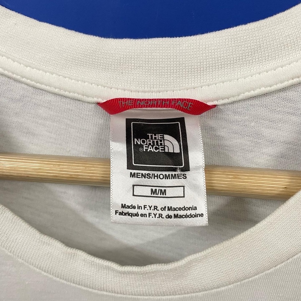 THE NORTH FACE AUTHENTIC WHITE CREW NECK T-SHIRT FOR MEN’S AND WOMEN’S - Picture 5 of 7